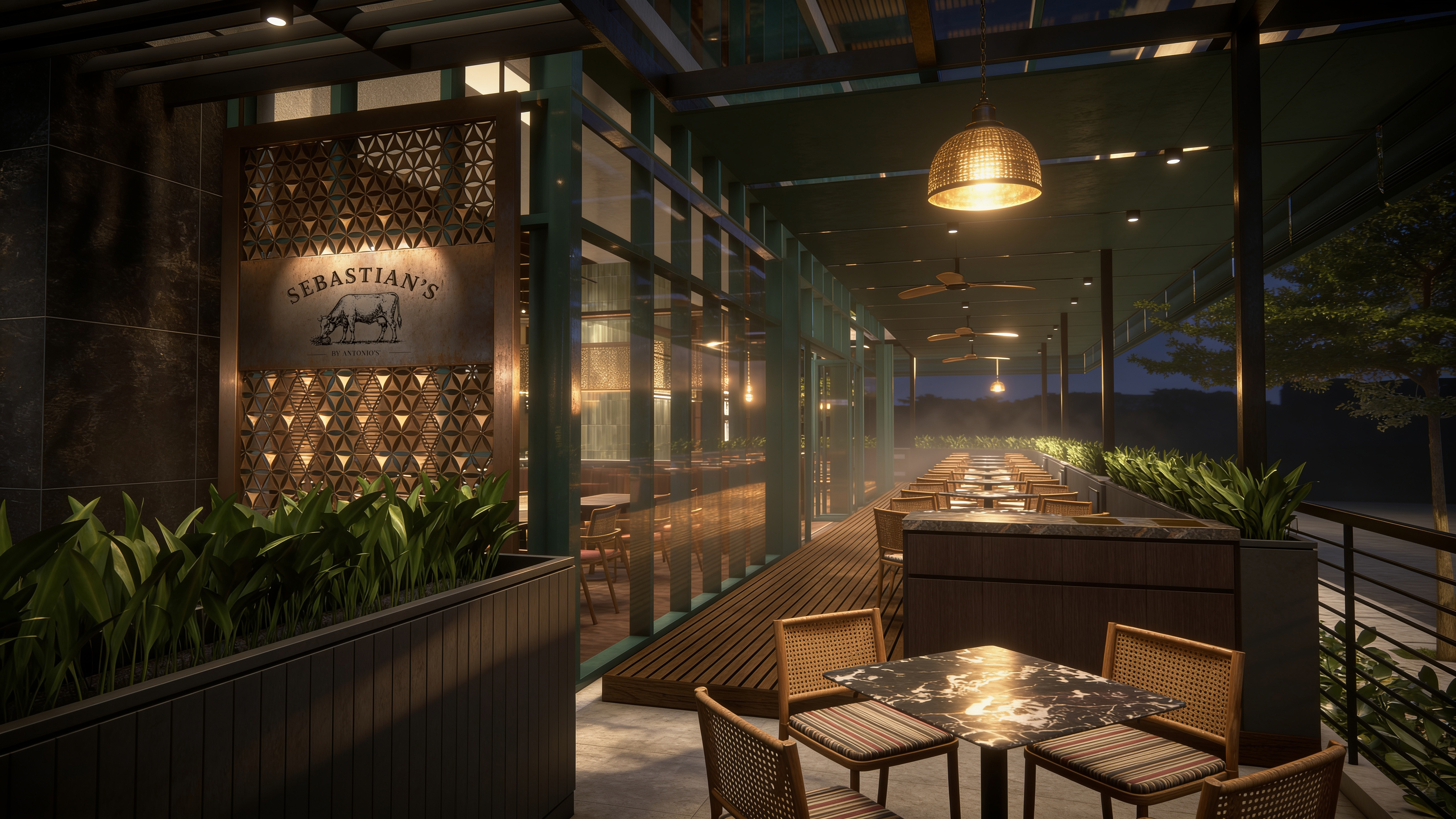 Dining ambiance