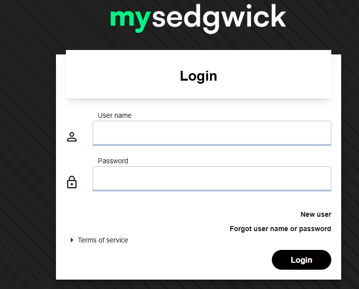 Mysedgwick login