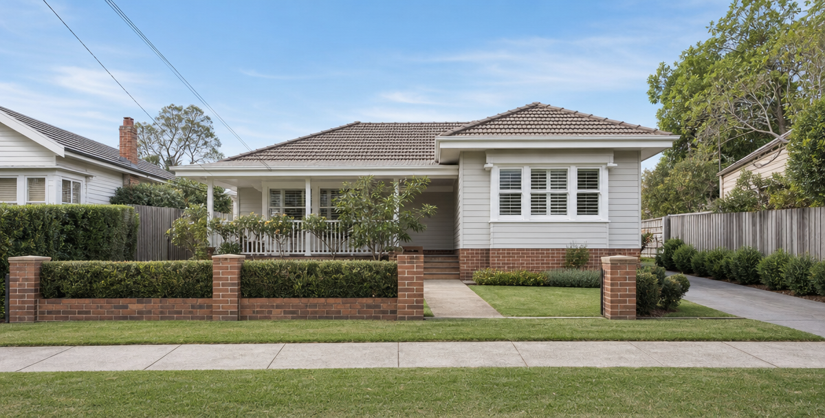 A solid, neutrally presented family home on an established street, reflecting the broad buyer appeal that supports a clear exit strategy