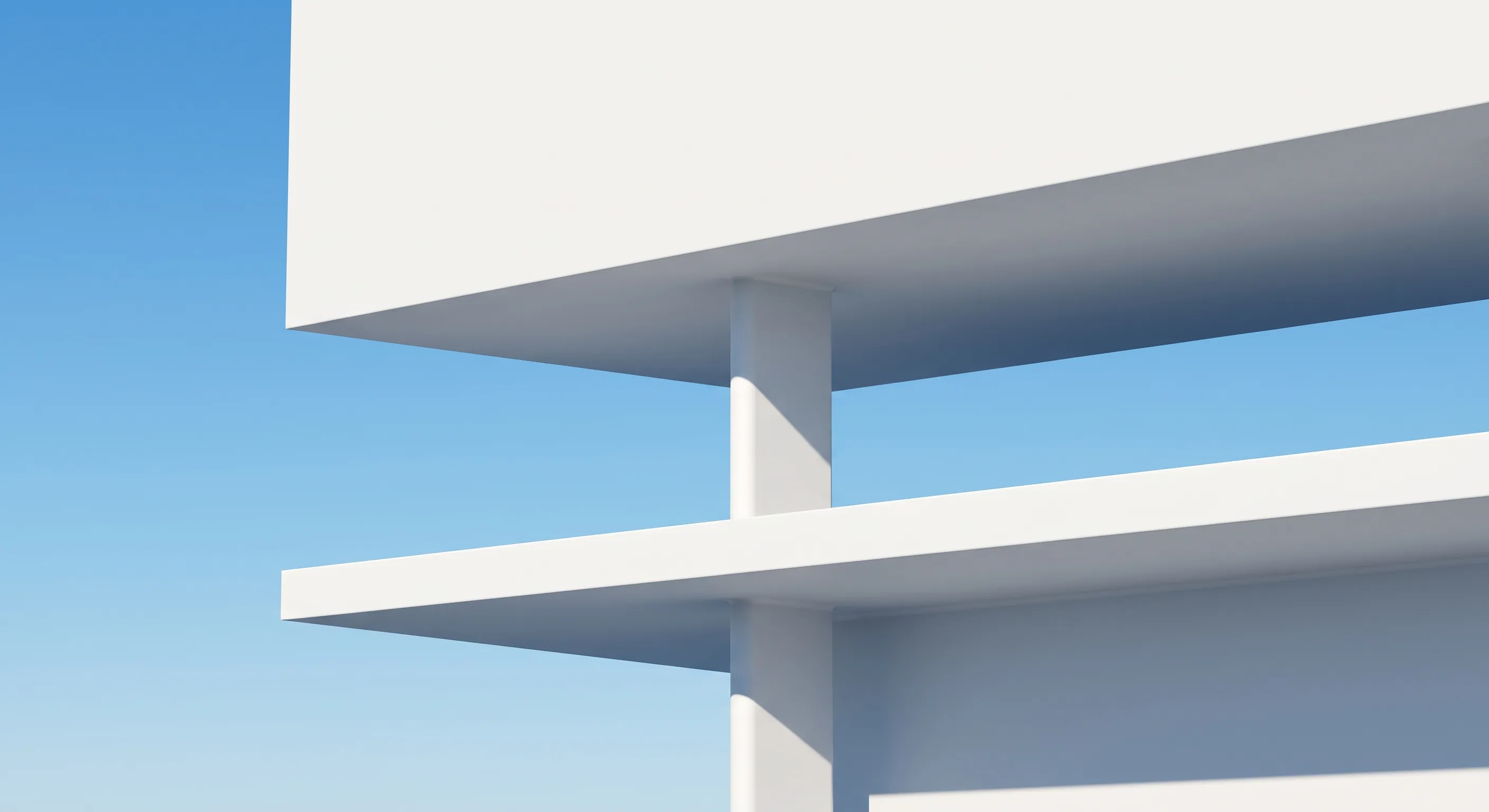 Abstraktní architektonická vizualizace