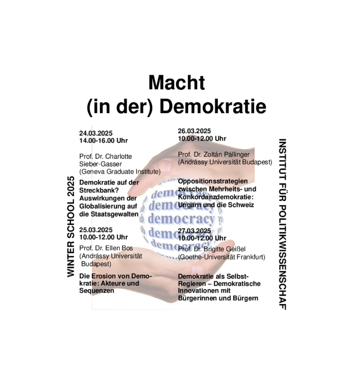 Keynote Lecture Winter School Bergische Universität Wuppertal