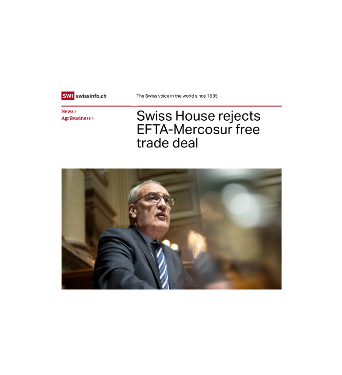 Study on Benefits and Effects of Free Trade Agreements cited in Press