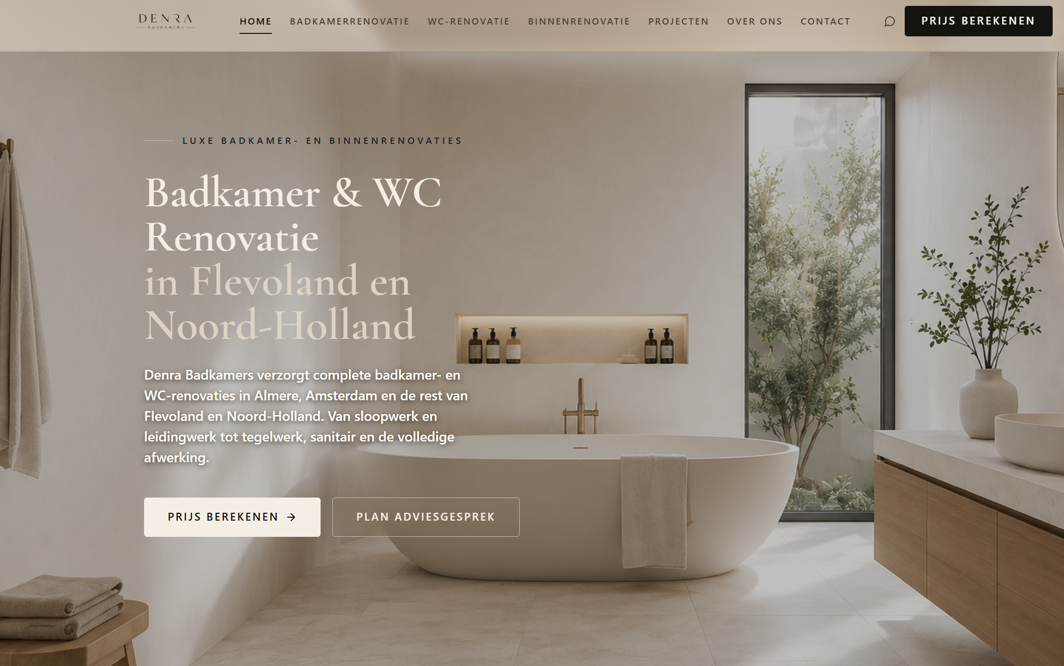 Vakmans website preview