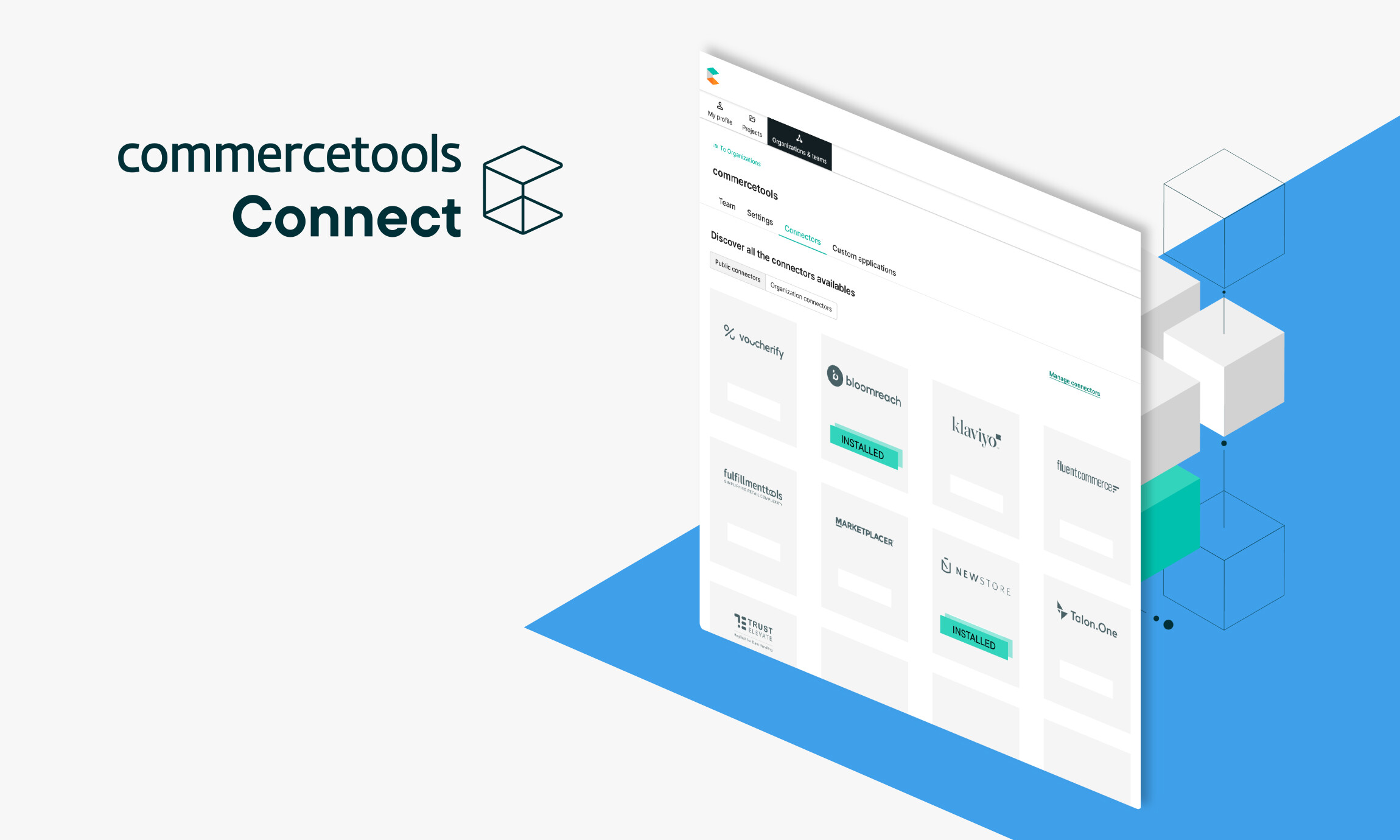 commercetools launches commercetools Connect, powering frictionless integrations and speeding up time to market