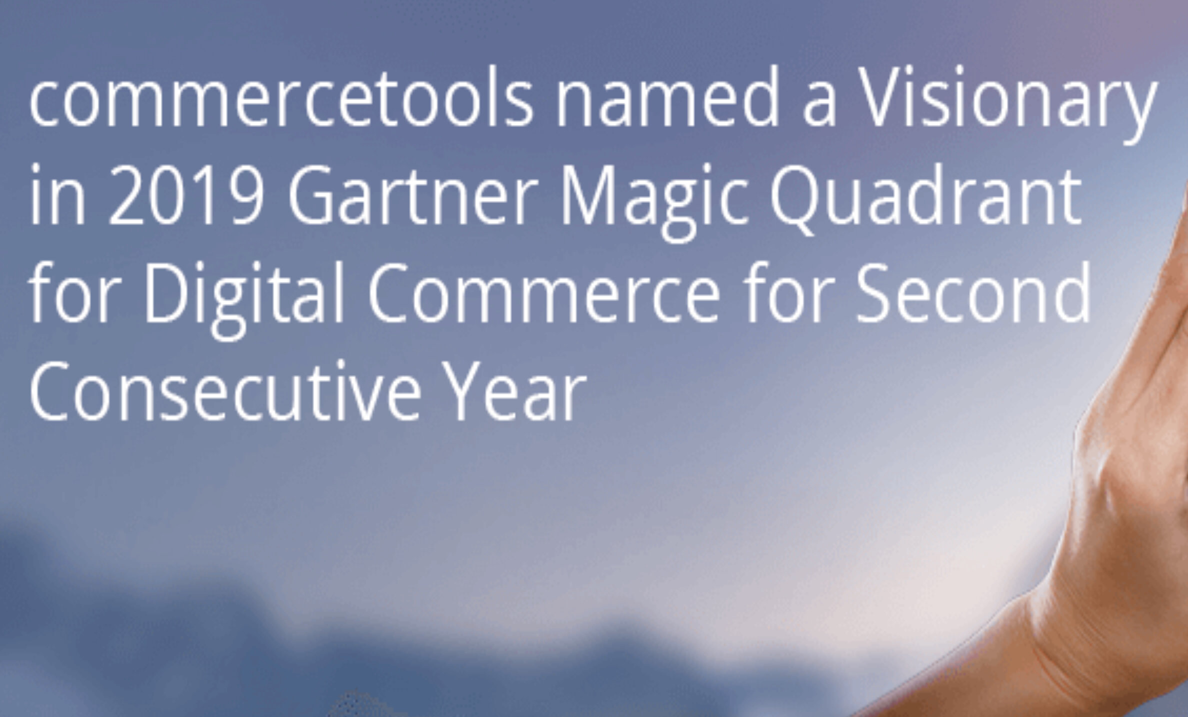 commercetools Named a Visionary in the Gartner Magic Quadrant for Digital Commerce for Second Consecutive Year