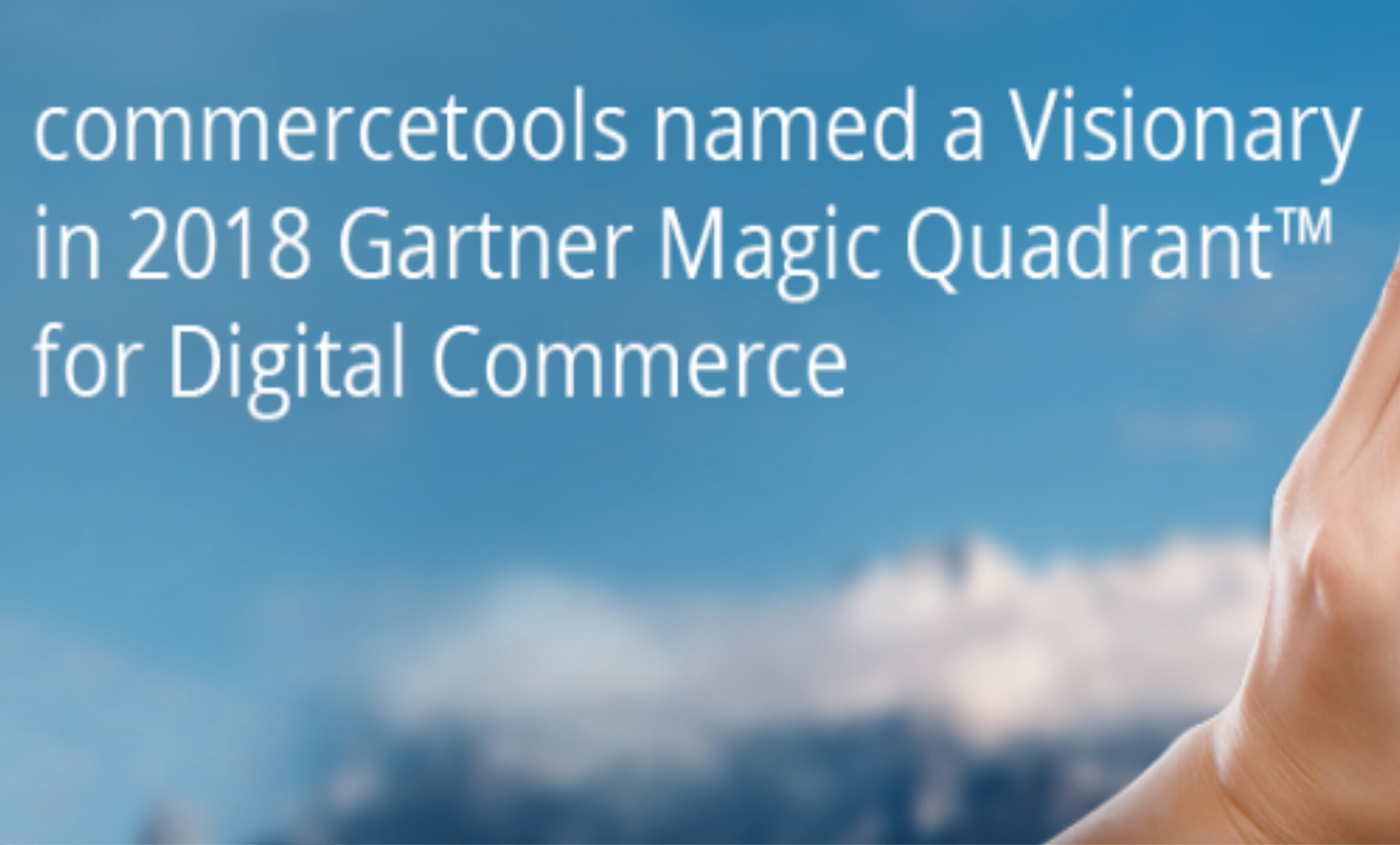 commercetools Named a Visionary in Gartner Magic Quadrant for Digital Commerce