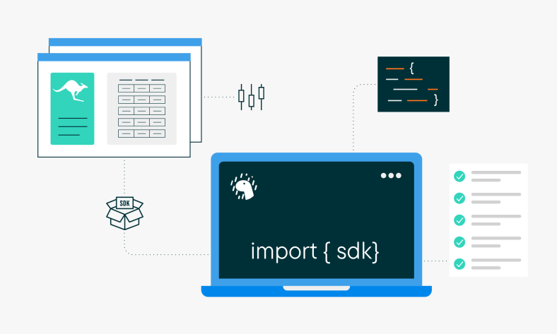 Importing a random set of customers using Mockaroo and the import SDK with Deno