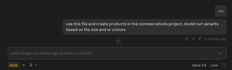 Mapping product attributes on Claude.