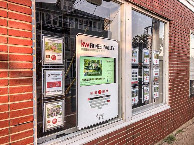 A WindoVision window at Keller Williams Pioneer Valley