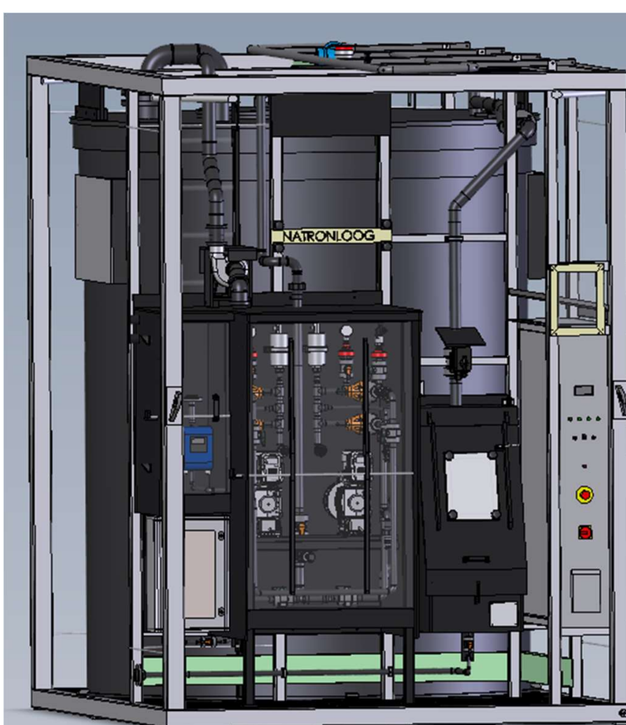 Chemicaliën opslagtank