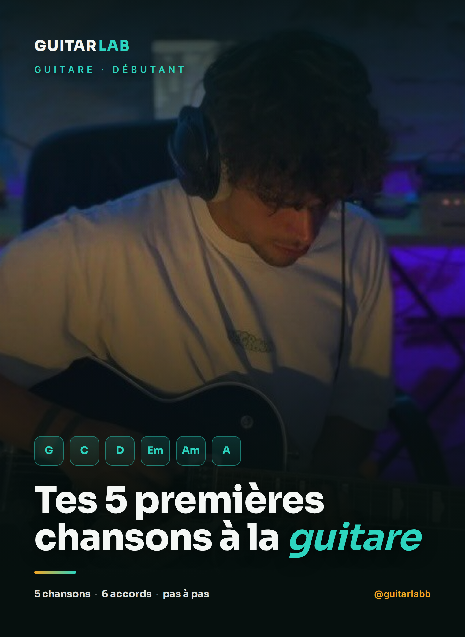 Guide : Tes 5 premières chansons à la guitare