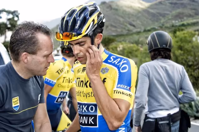 steven de jongh en alberto contador