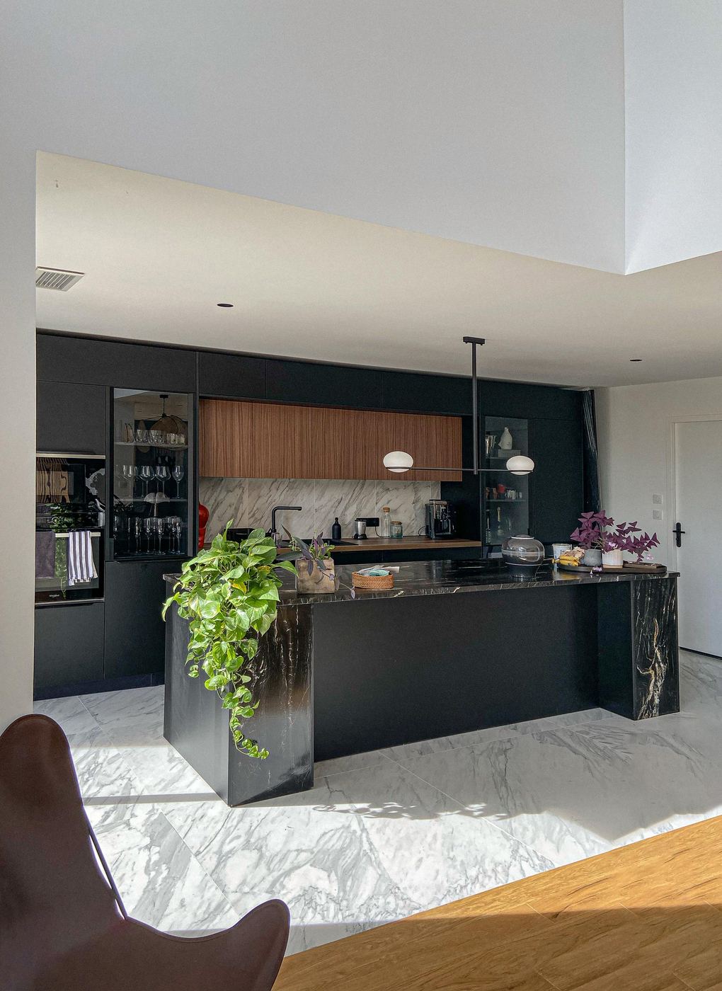 Maison contemporaine rénovée à Pechabou par Imagine Conception