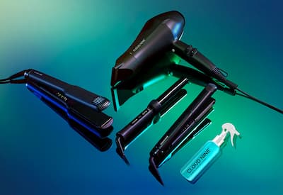 Cloud Nine hair straighteners and hair dryer