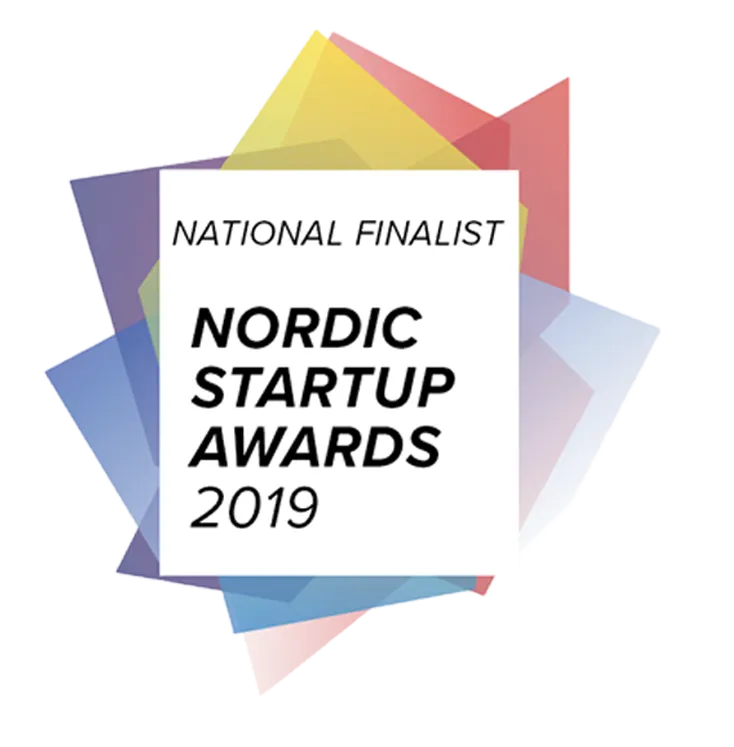 Nordic Startup Awards 2019 national finalist