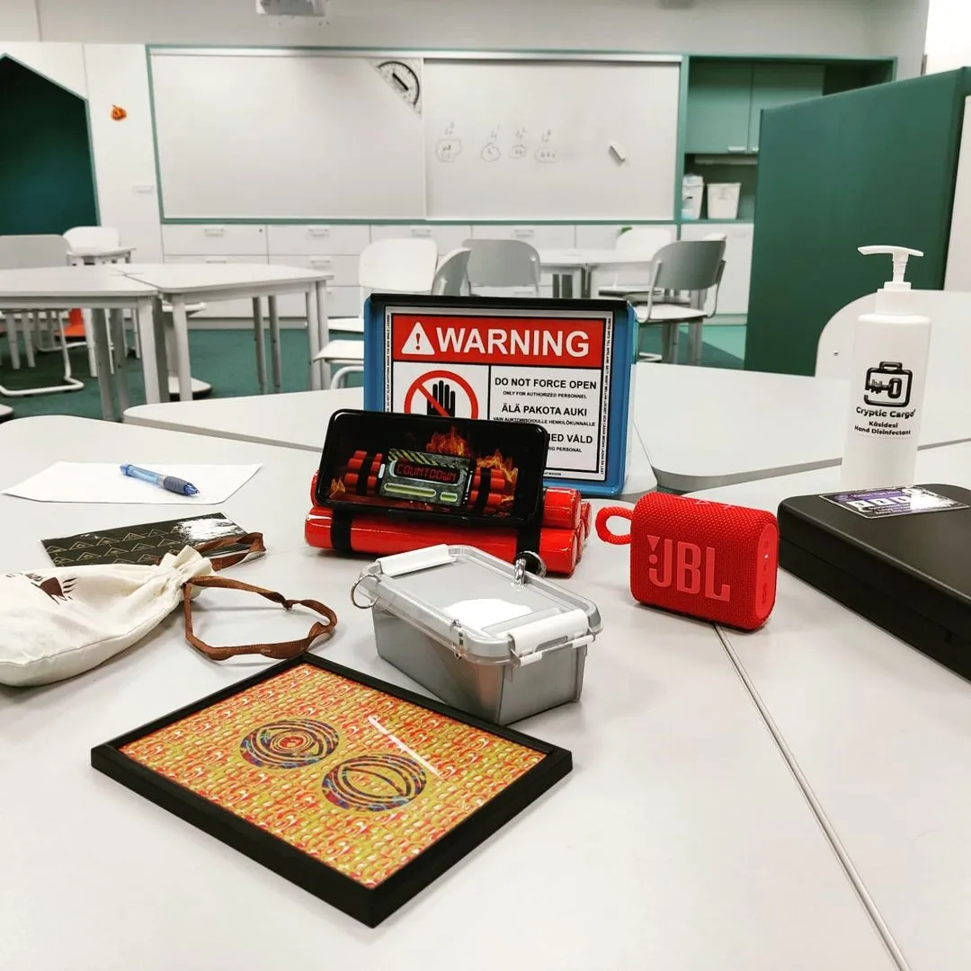 A physical game set ready for a multi-site event