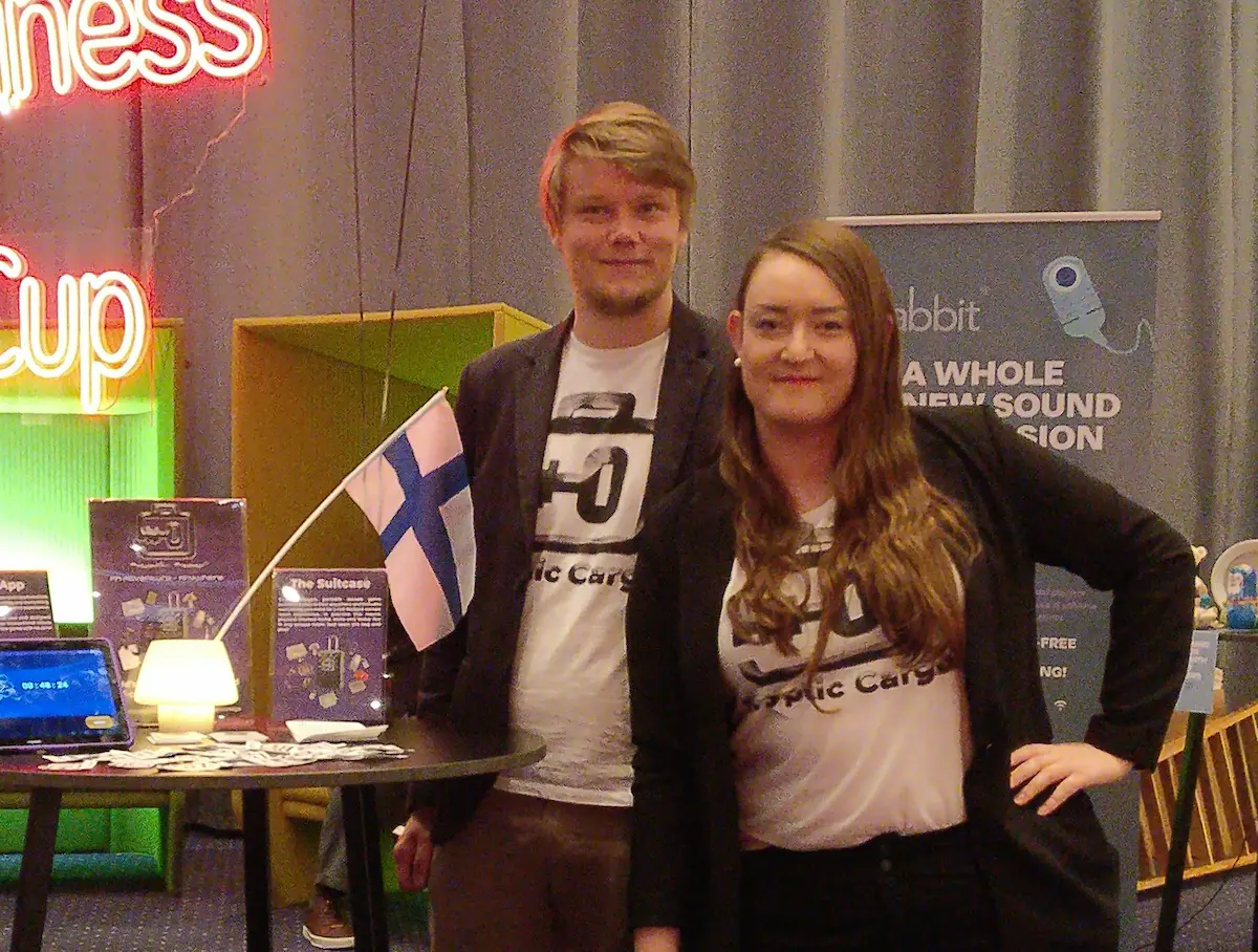 Cryptic Cargo founders in Creative business cup in Copenhagen