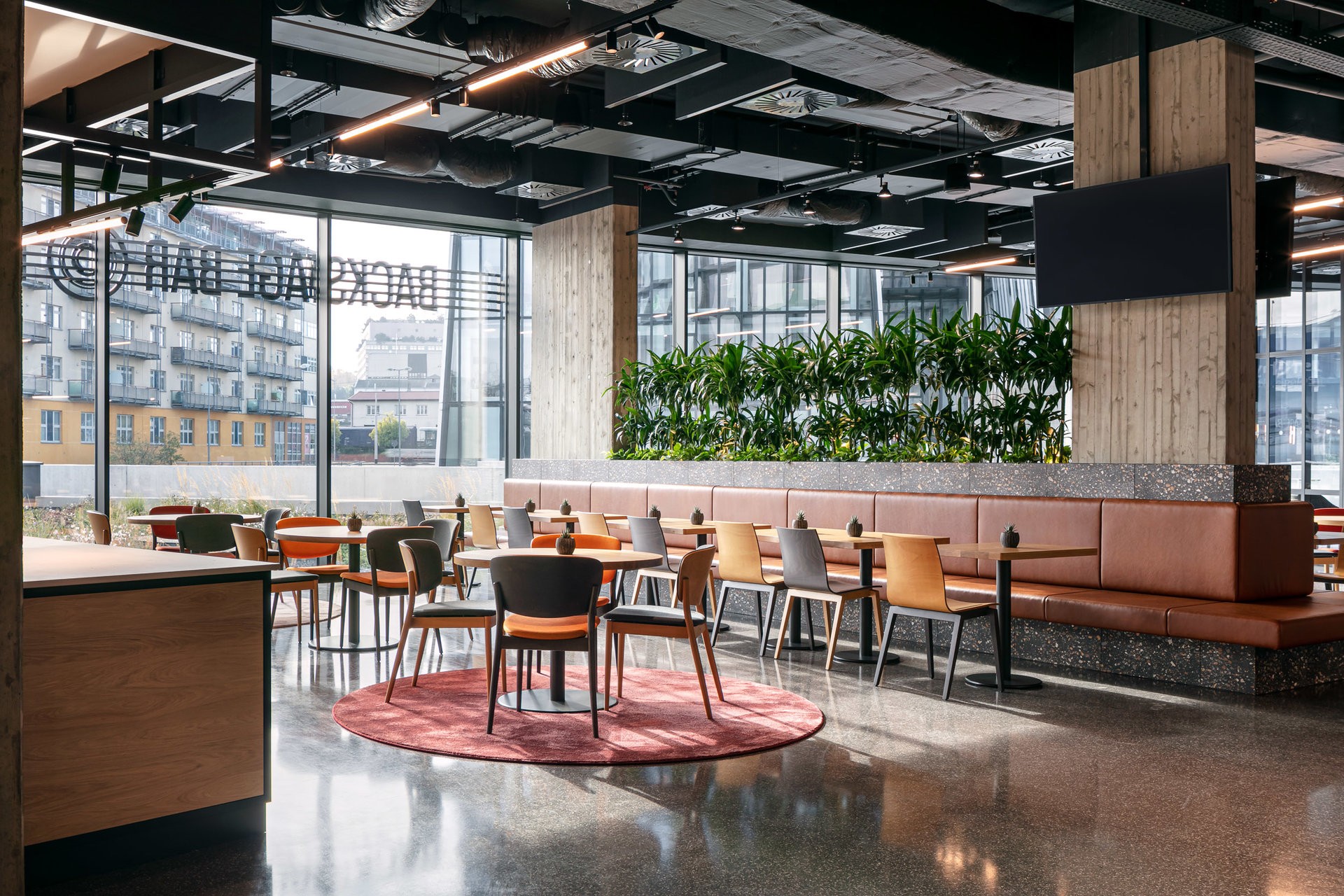 Restaurace v hotelu Stages Prague