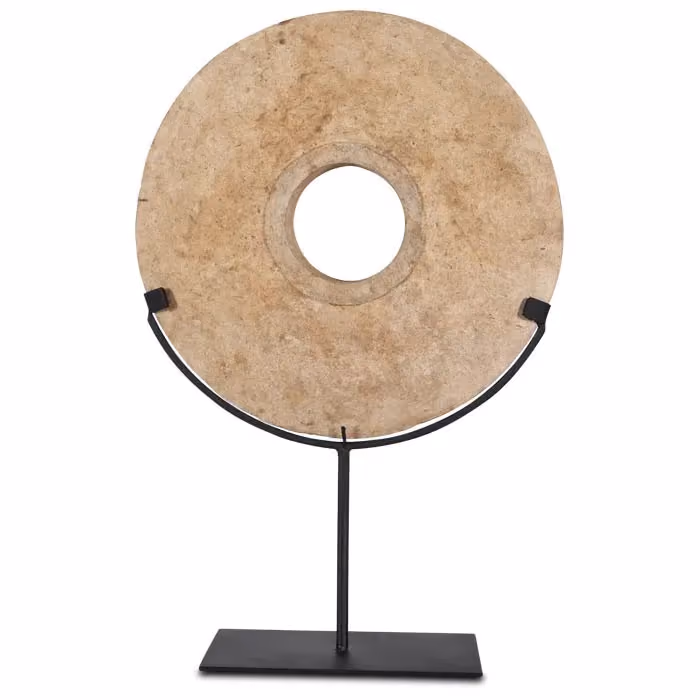 Batanga antique stone on stand L (diameter 30 cm)