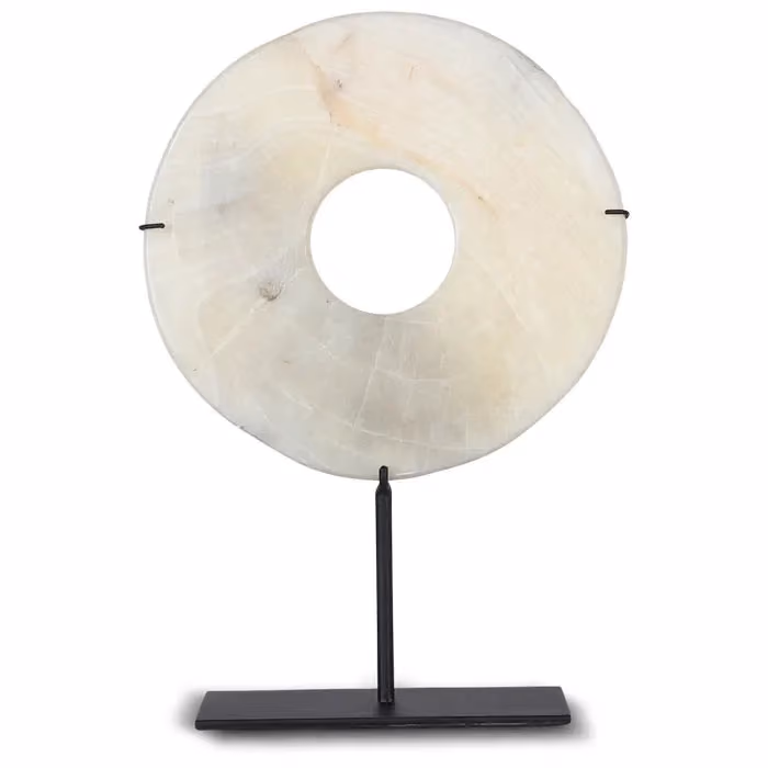 Kaloran stand Sedang - White stone