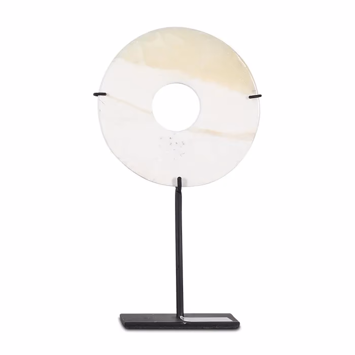 Kaloran stand Kecil - White stone