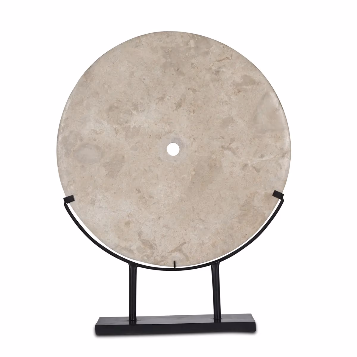 Rawi marble disc on stand besar (60 cm)