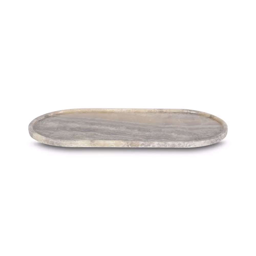 Maunura onyx tray 60 cm oval
