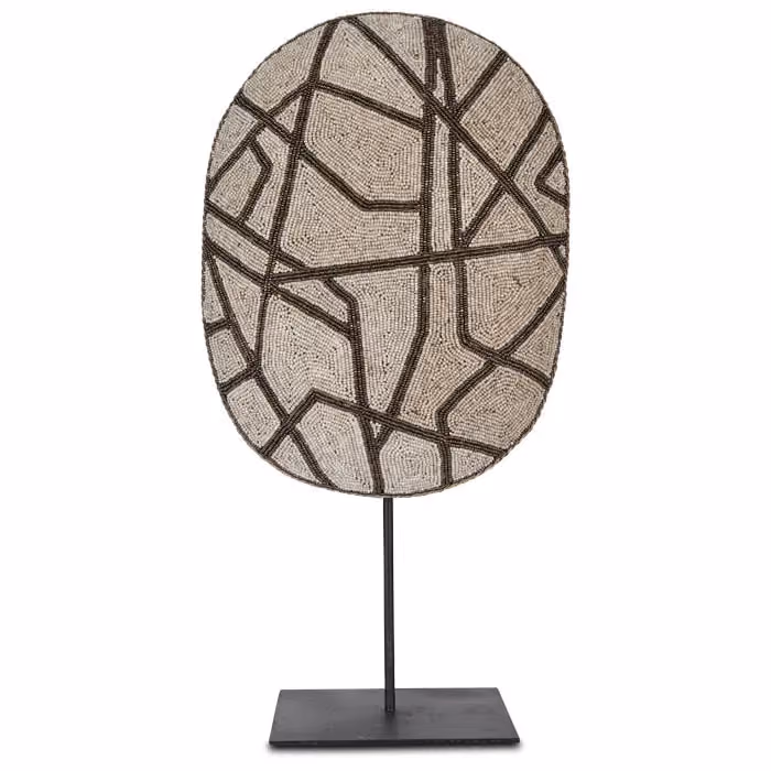 Abuan ornament on stand oval 40 cm