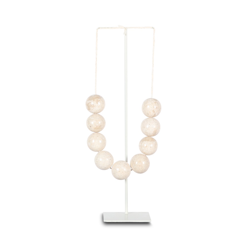 Patja light marble 5 cm ball high