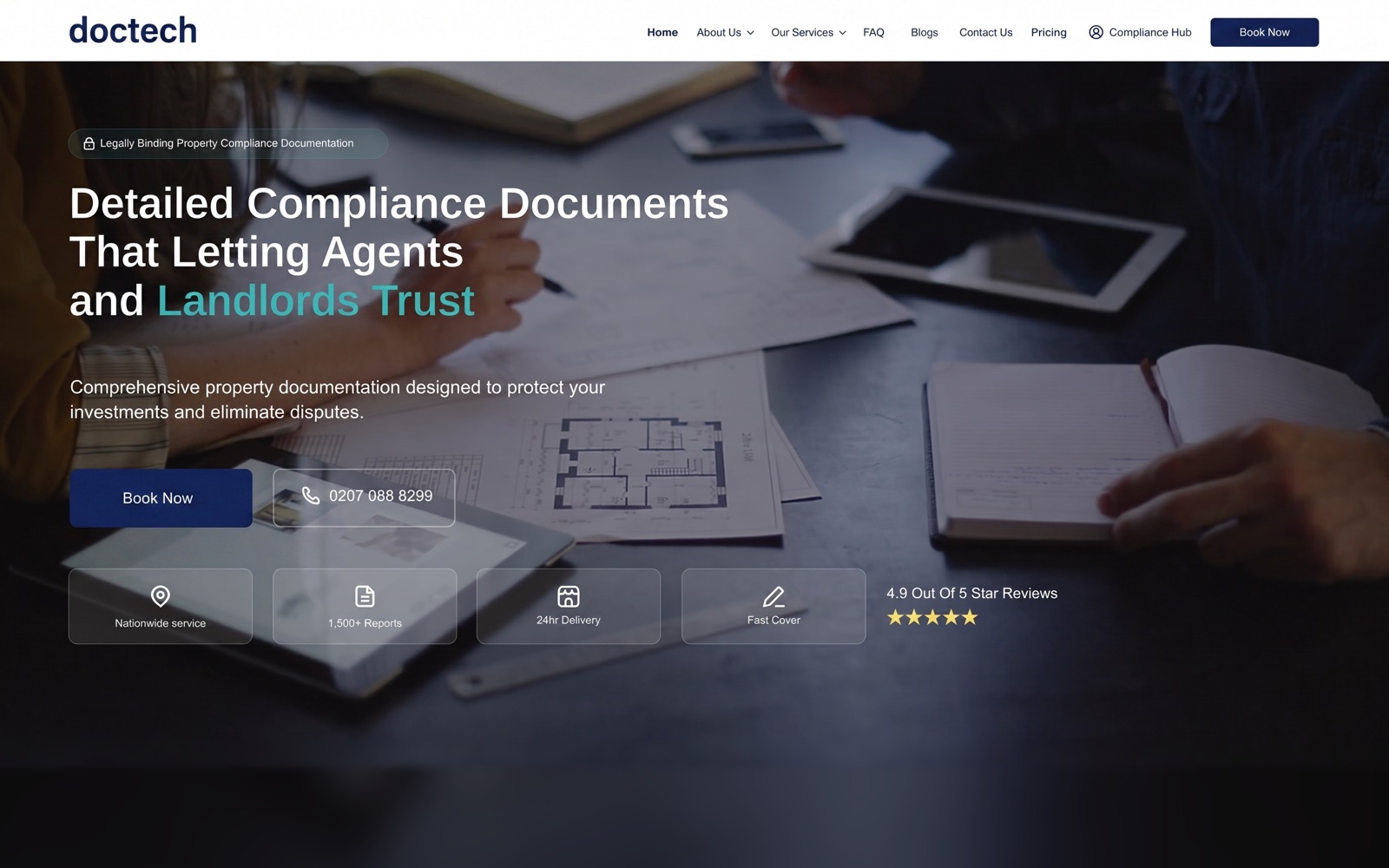Propsnap property compliance documentation website