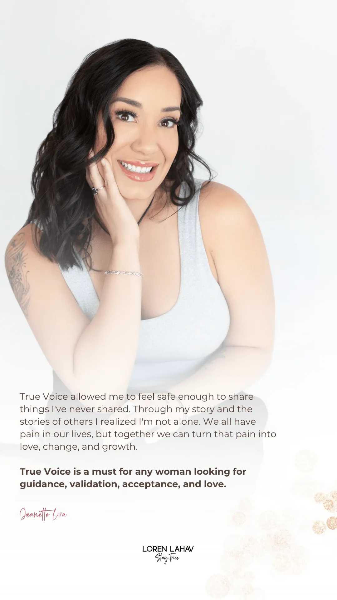 Loren testimonial