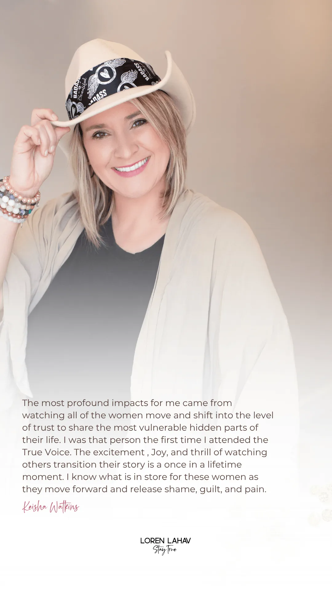 Loren testimonial