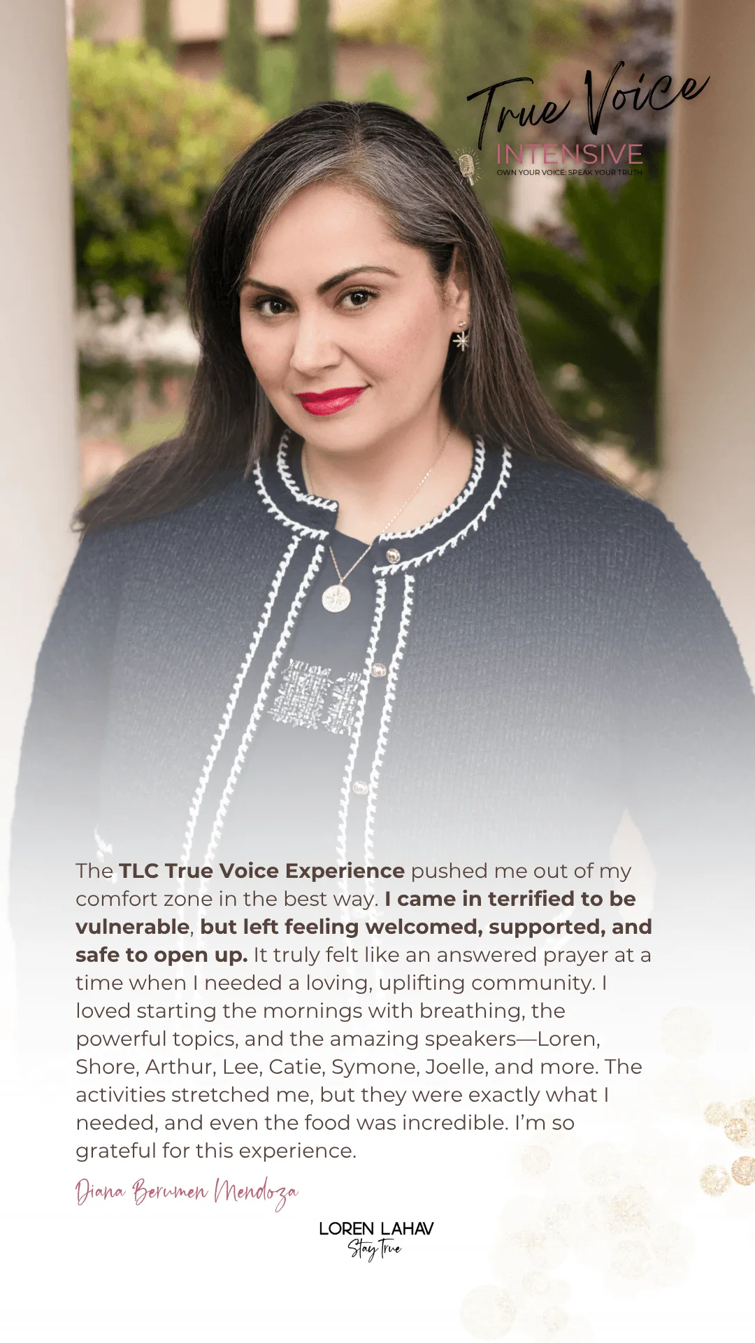 Loren testimonial