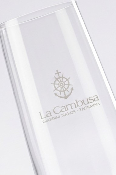 Bicchiere personalizzato con tecnica Incisione Laser