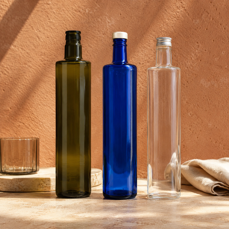 Bottiglie acqua olio e caraffe personalizzabili