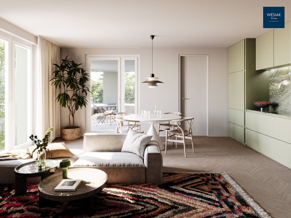 PROVISIONSFREI - Erstbezug in Geidorf – 2 Zimmer Wohnung mit großzügigem Balkon