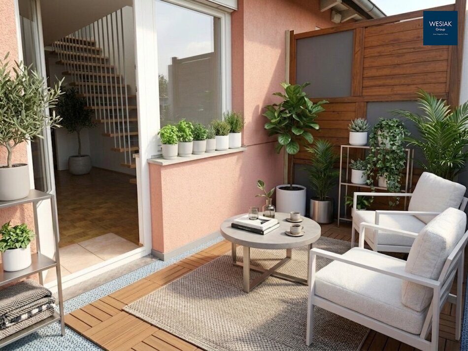 Maisonette mit Balkon in Puntigam Piccardigasse 6 Top 17– lichtdurchflutet, großzügig & mit Potenzial