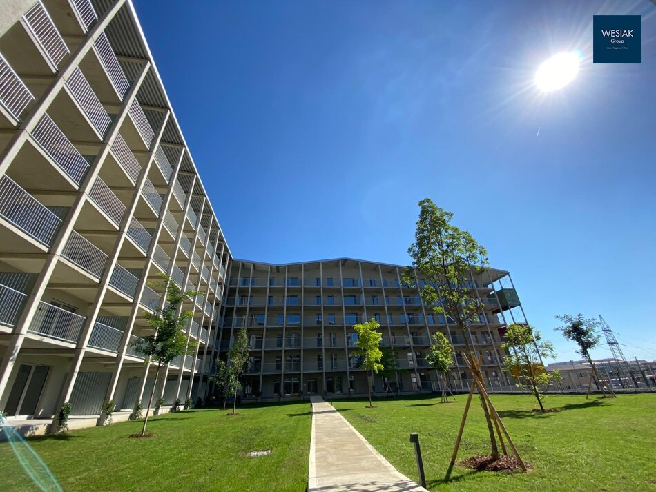 1. MONAT MIETZINSFREI! Waagner-Biro-Straße: 2-Zimmer mit Terrasse und Innenhofblick: SMART CITY SÜD TOP 115