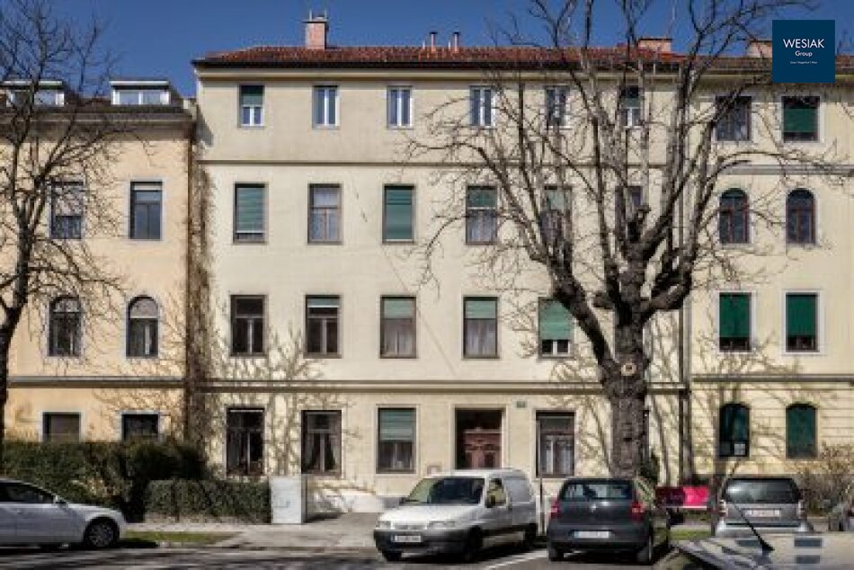 Jakominigürtel 3/5 -Teilweise neu sanierte Altbauwohnung in zentraler Lage - ideale Singlewohnung