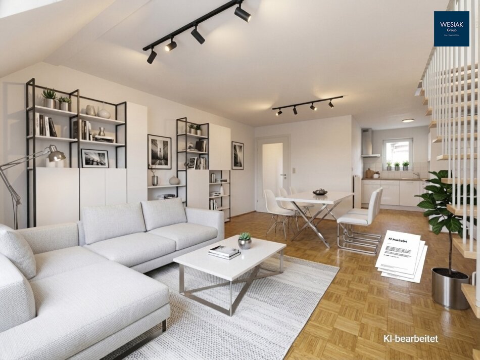 Großzügige Maisonette Puntigam – Balkon & viel Raum für Ihre Ideen zu verkaufen!
