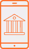 Online banking login icon