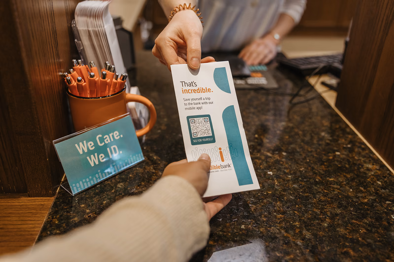 IncredibleBank team member