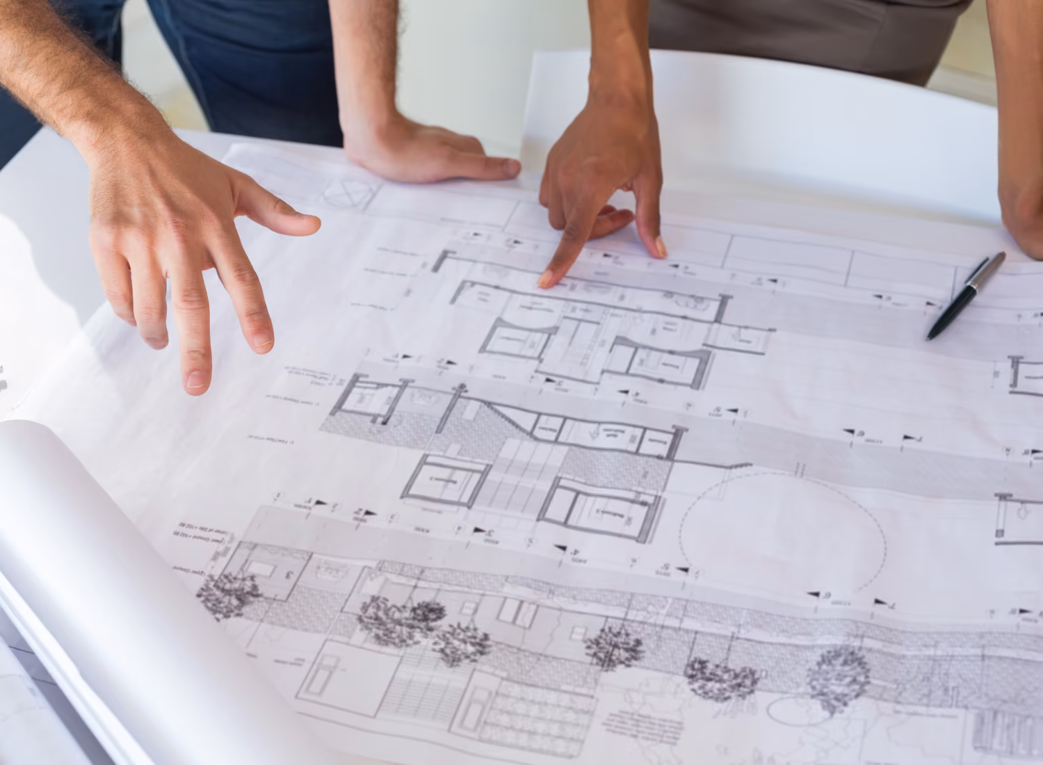 Construction loan process, step 1