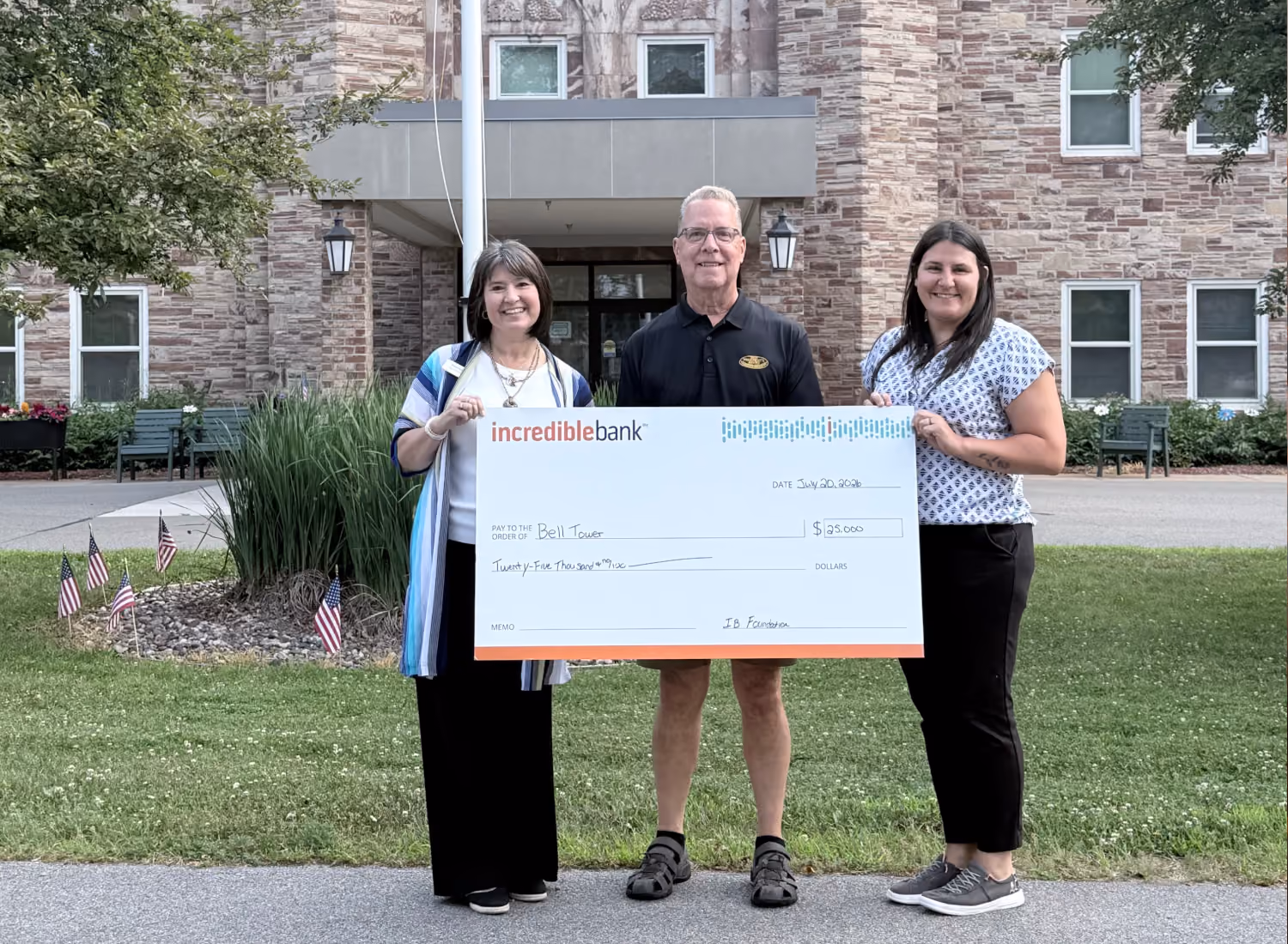 Recent IncredibleBank Foundation grants