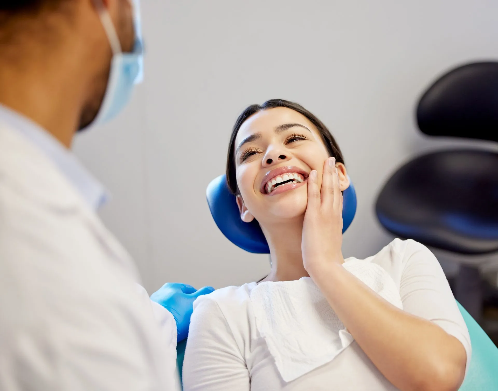 Patient consulting with a dentist to plan a smile makeover treatment at Nova Dental Care of Vienna