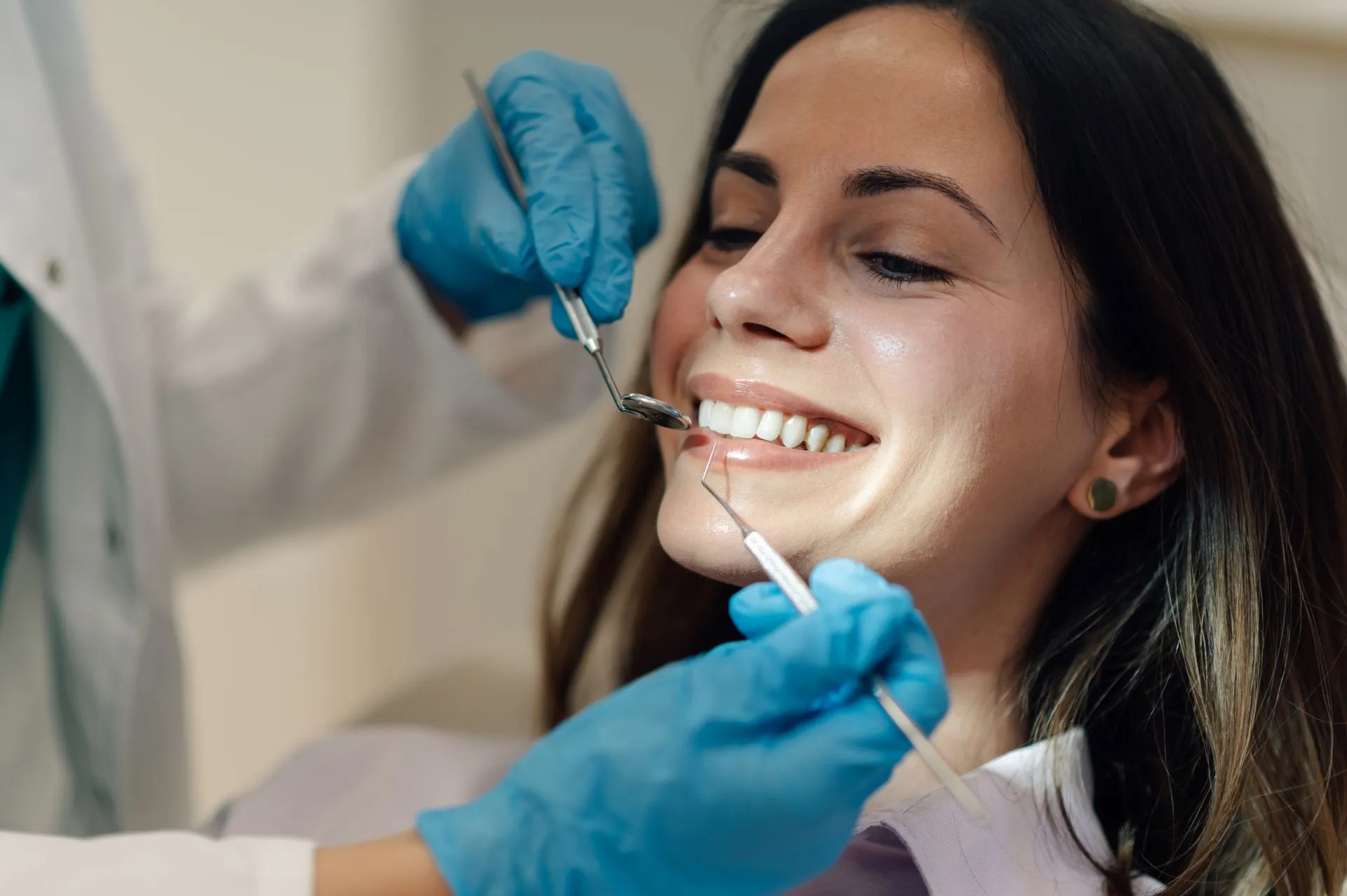 Dental illustration showing bone grafting procedure to rebuild jawbone for implant support