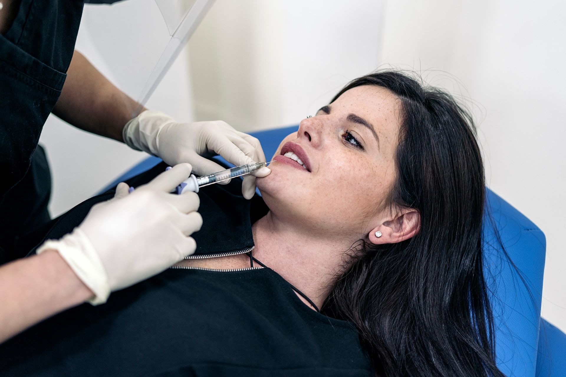 Patient smiling naturally after a Botox cosmetic treatment at Nova Dental Care of Vienna