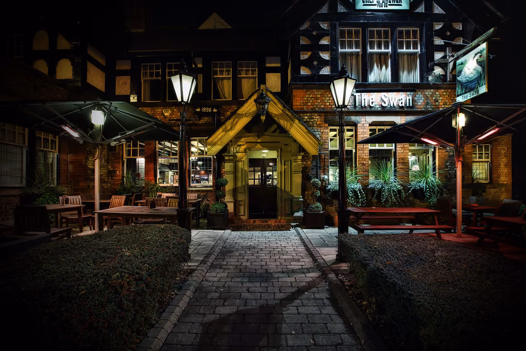 A quiet English village street