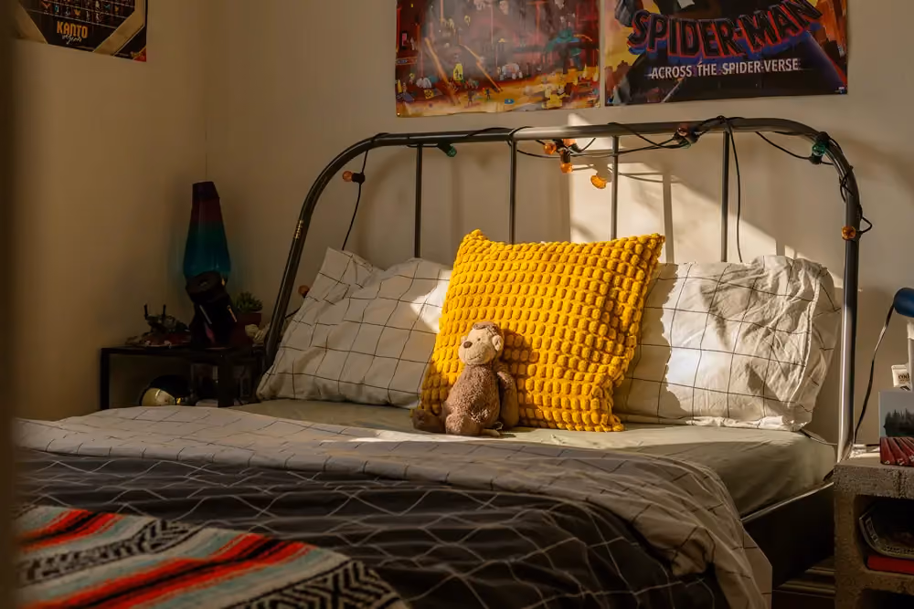 Bedroom, stock image