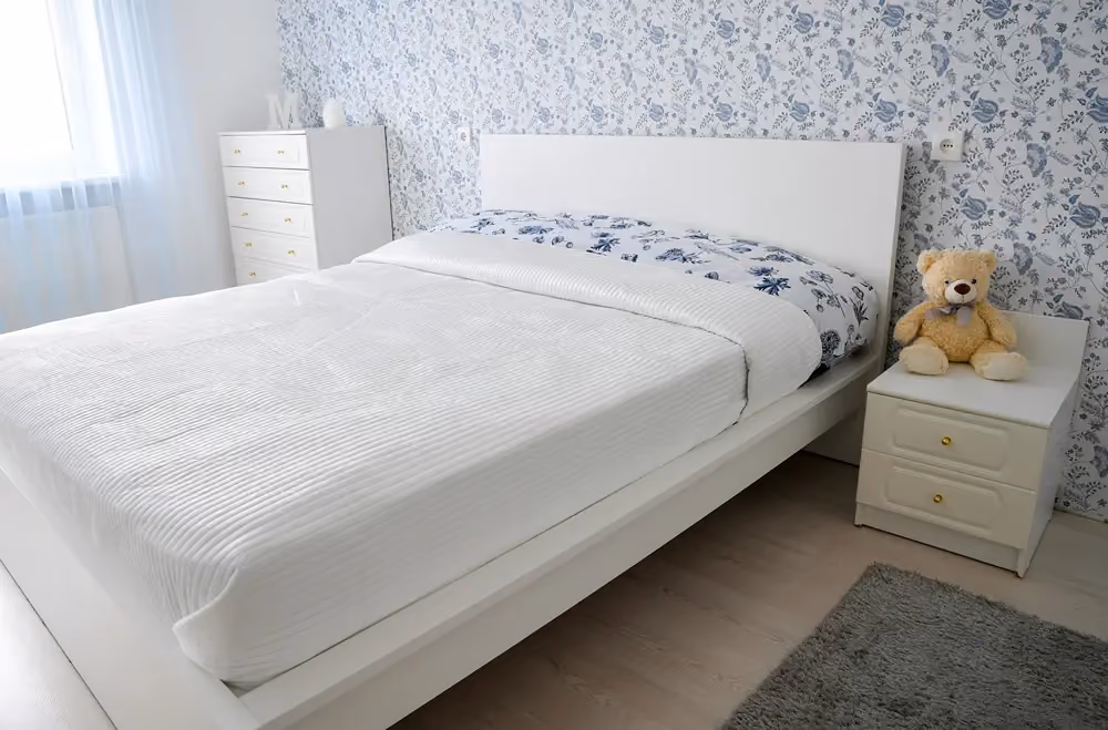 Bedroom, stock image